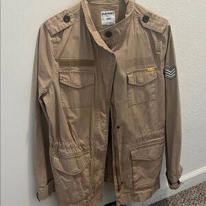 Old Navy Men's Khaki Field Jacket